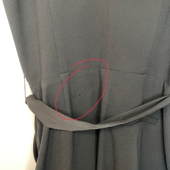 Aritzia Little Moon Petunia Romper, Black, Size 2 - Picture 7 of 16